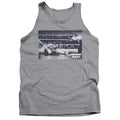 Rocky American Will Mens Tank Top Shirt Athletic Heather Officially Licensed