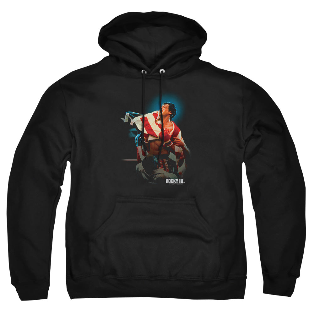 Rocky Victory Mens Hoodie Black Officially Licensed