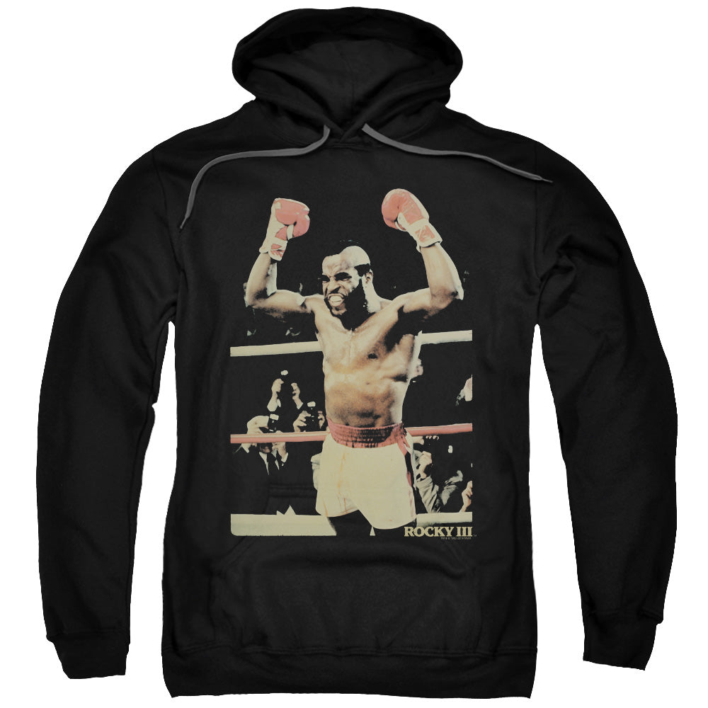 Rocky Iii Clubber Mens Hoodie Black Officially Licensed