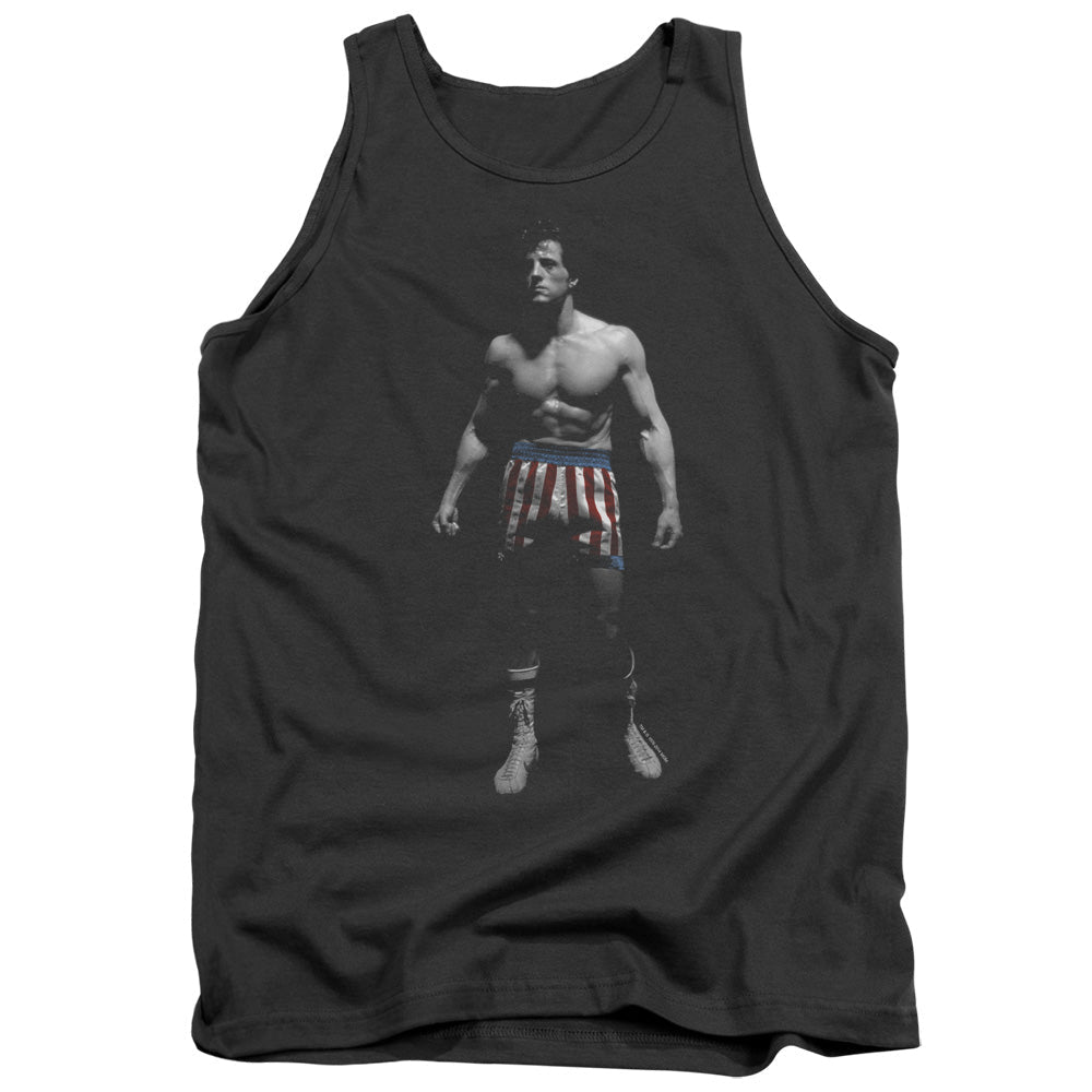 Rocky Stand Alone Mens Tank Top Shirt Charcoal Officially Licensed