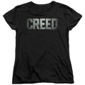 Creed Logo Womens T Shirt Black Officially Licensed