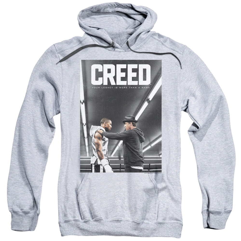 Creed Poster Mens Hoodie Athletic Heather Officially Licensed