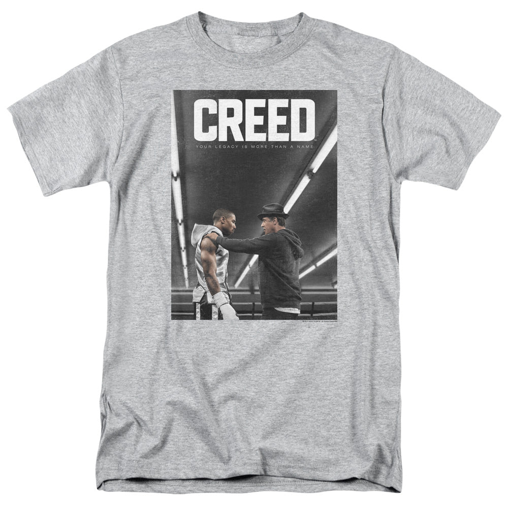 Creed Poster Mens T Shirt Athletic Heather Officially Licensed