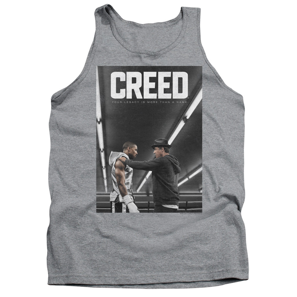 Creed Poster Mens Tank Top Shirt Athletic Heather Officially Licensed