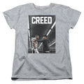 Creed Poster Womens T Shirt Athletic Heather Officially Licensed