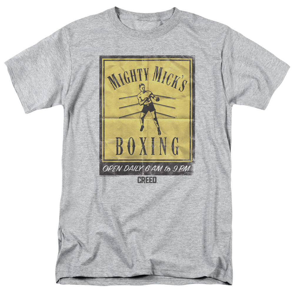 Creed Micks Poster Mens T Shirt Athletic Heather Officially Licensed