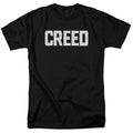 Creed Cracked Logo Mens T Shirt Black Officially Licensed