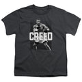 Creed Final Round Kids Youth T Shirt Charcoal Officially Licensed