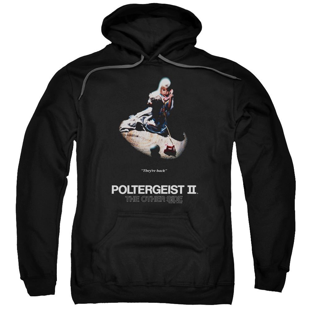 Poltergeist Ii Poster Mens Hoodie Black Officially Licensed