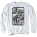 Poltergeist Ii Logo Mens Crewneck Sweatshirt White Officially Licensed