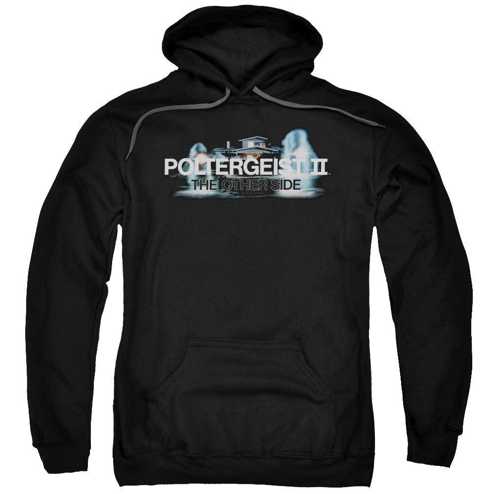 Poltergeist Ii Logo Mens Hoodie Black Officially Licensed