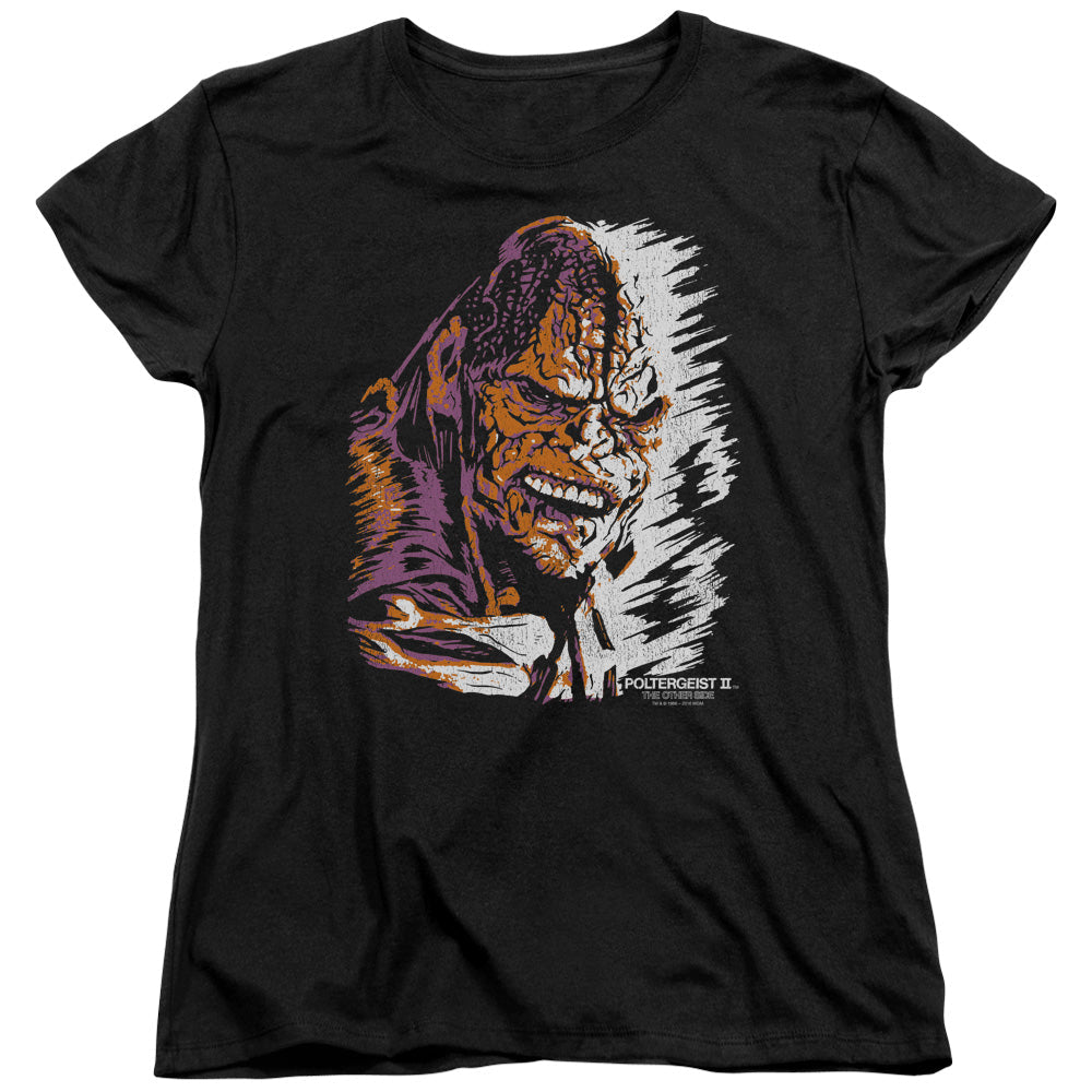 Poltergeist II The Other Side Kane Worm Womens T Shirt Black Officially Licensed