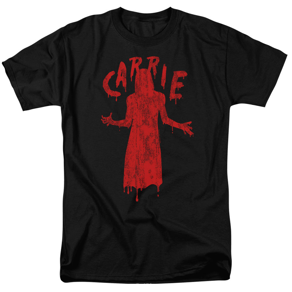 Carrie Silhouette Mens T Shirt Black Officially Licensed