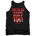 Carrie Laugh At You Mens Tank Top Shirt Black Officially Licensed