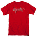 Amityville Horror Flies Mens T Shirt Red Officially Licensed