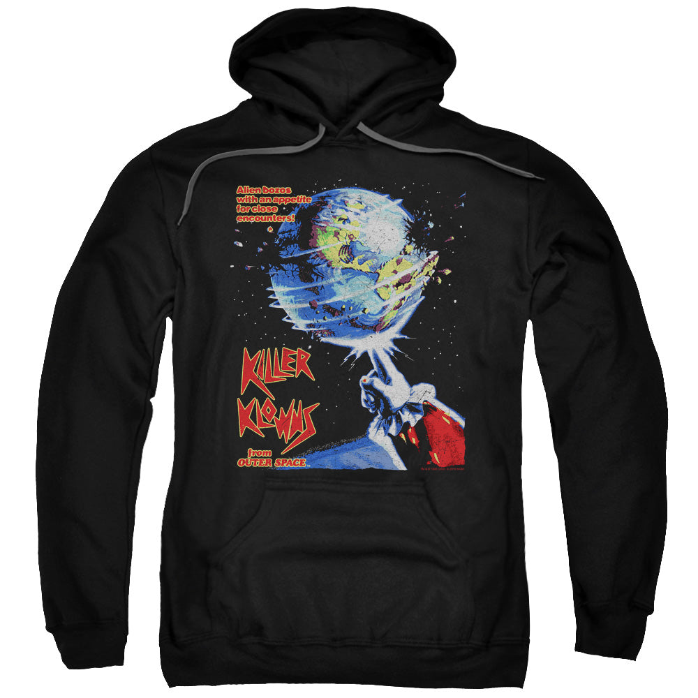 Killer Klowns From Outer Space Invaders Mens Hoodie Black Officially Licensed