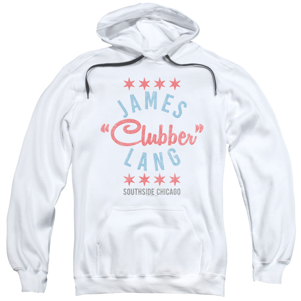 Rocky Iii Clubber Mens Hoodie White Officially Licensed