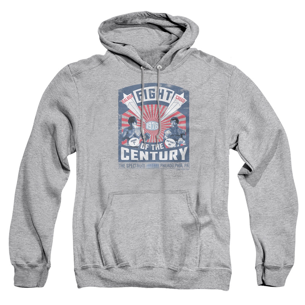Rocky Balboa Creed Fight Poster Mens Hoodie Athletic Heather Officially Licensed