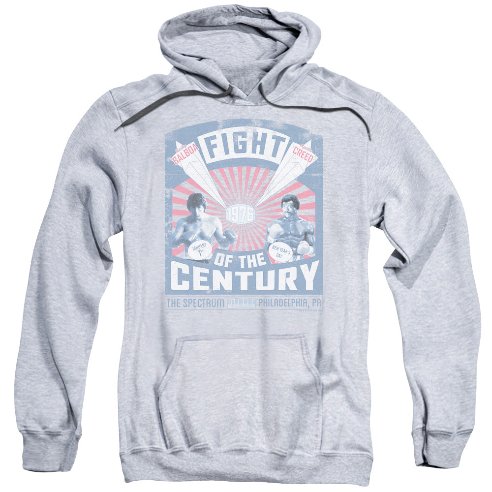 Rocky Balboa Creed Fight Poster Mens Hoodie Athletic Heather Officially Licensed