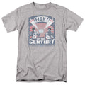 Rocky Balboa Creed Fight Poster Mens T Shirt Athletic Heather Officially Licensed