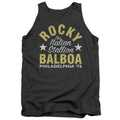 Rocky Rocky Philly Mens Tank Top Shirt Charcoal Officially Licensed