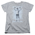 Rocky Gun Show Womens T Shirt Athletic Heather Officially Licensed