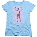 Rocky Gun Show Womens T Shirt Light Blue Officially Licensed