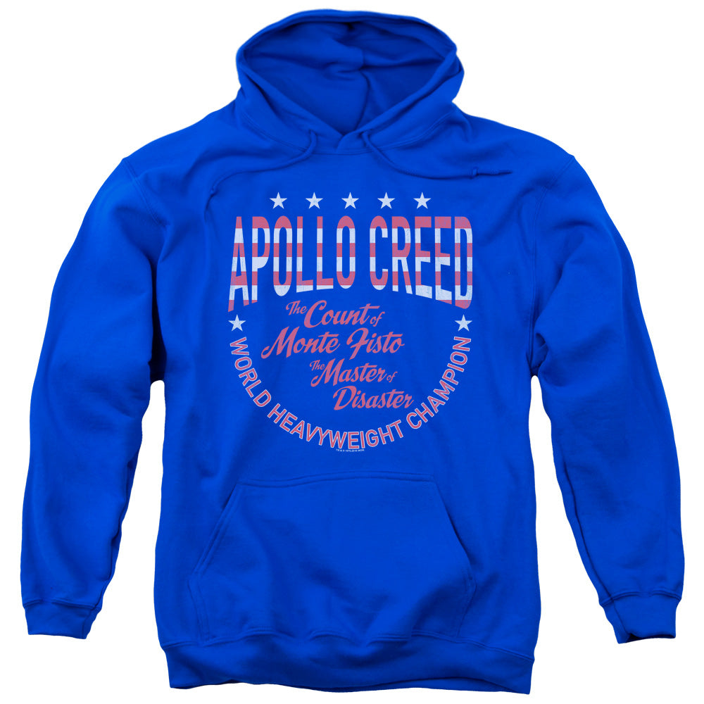 Rocky Count Of Monte Fisto Mens Hoodie Royal Blue Officially Licensed