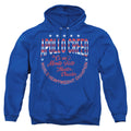 Rocky Count Of Monte Fisto Mens Hoodie Royal Blue Officially Licensed
