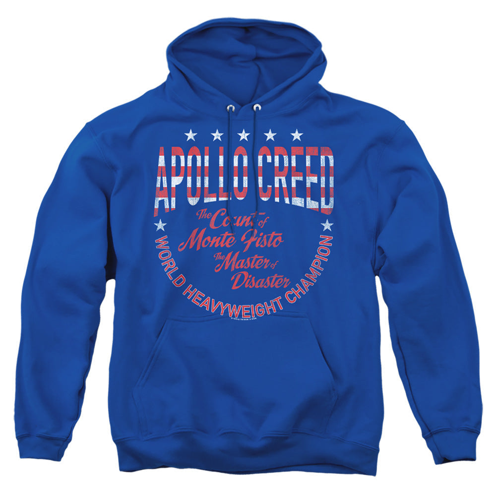 Rocky Count Of Monte Fisto Mens Hoodie Royal Blue Officially Licensed