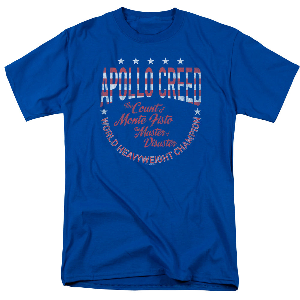 Rocky Count Of Monte Fisto Mens T Shirt Royal Blue Officially Licensed