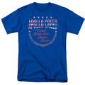 Rocky Count Of Monte Fisto Mens T Shirt Royal Blue Officially Licensed