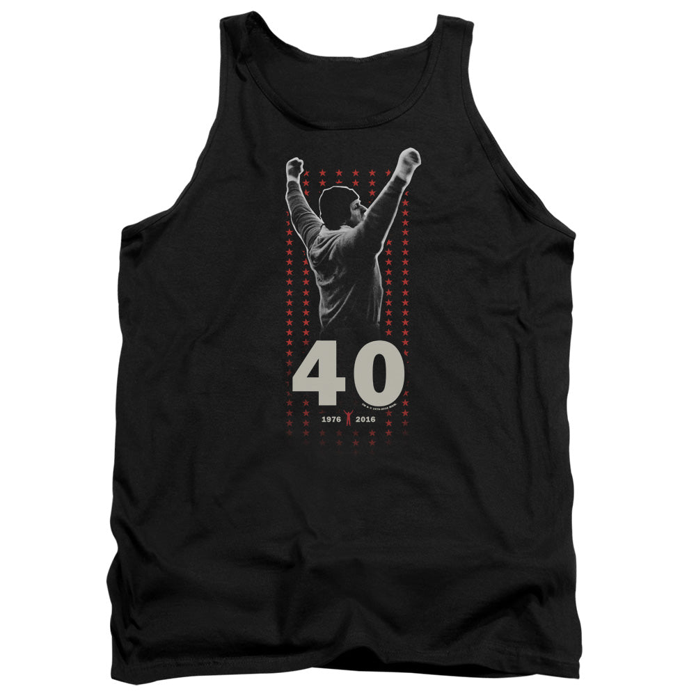 Rocky Stars Mens Tank Top Shirt Black Officially Licensed