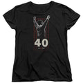 Rocky Stars Womens T Shirt Black Officially Licensed