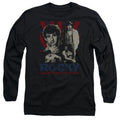 Rocky Going The Distance Mens Long Sleeve Shirt Black Officially Licensed Officially Licensed