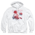 Rocky 40 Years Strong Mens Hoodie White Officially Licensed
