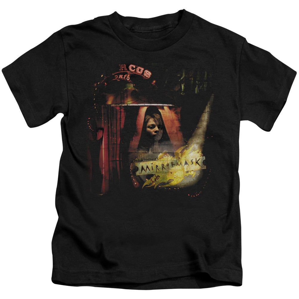 Mirrormask Big Top Poster Juvenile Kids Youth T Shirt Black Officially Licensed