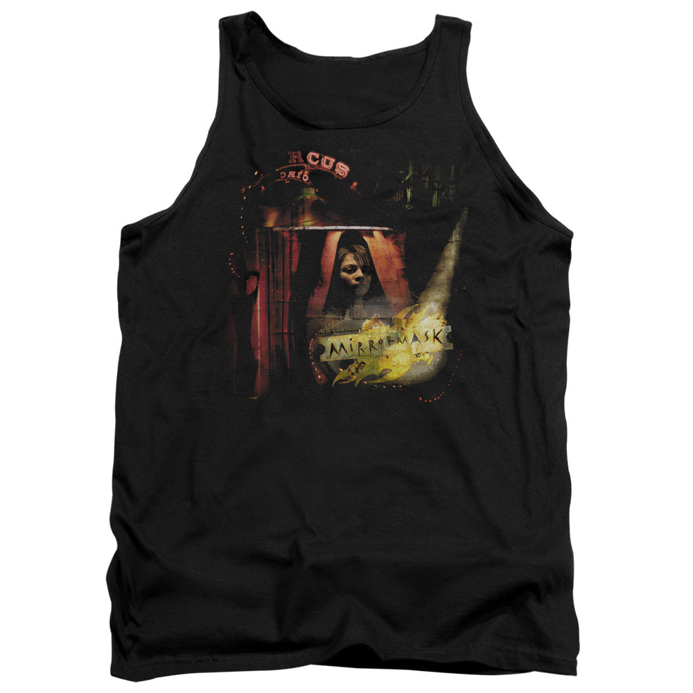 Mirrormask Big Top Poster Mens Tank Top Shirt Black Officially Licensed