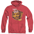 Mirrormask Riddle Me This Heather Mens Hoodie Red Officially Licensed