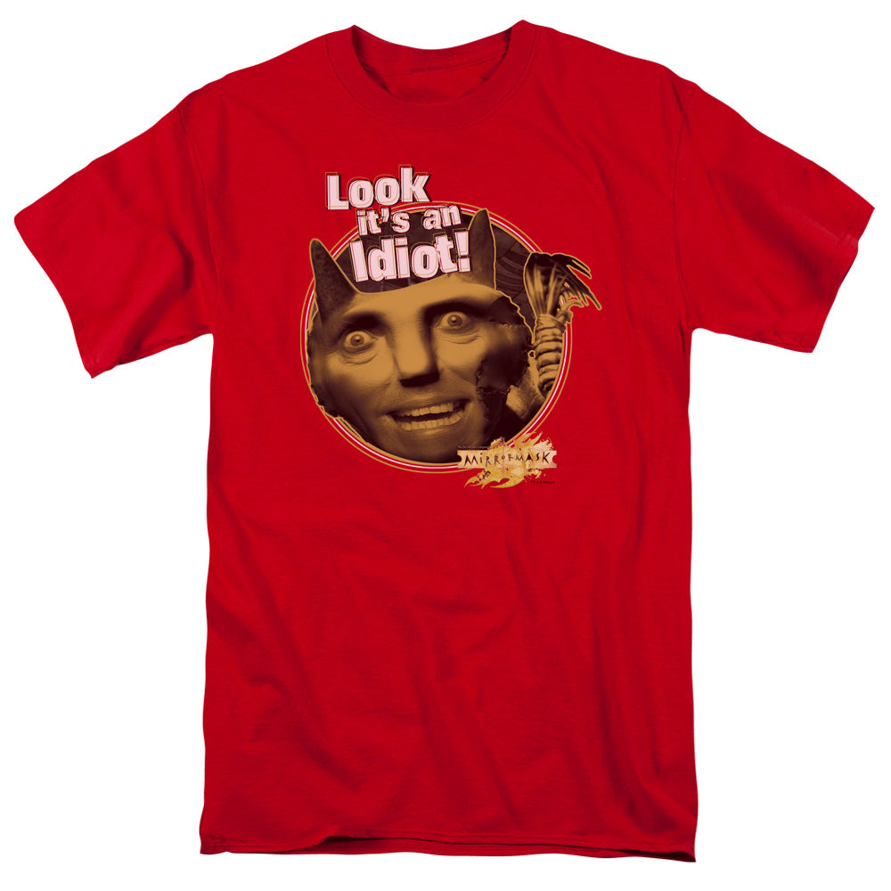Mirrormask Riddle Me This Mens T Shirt Red Officially Licensed