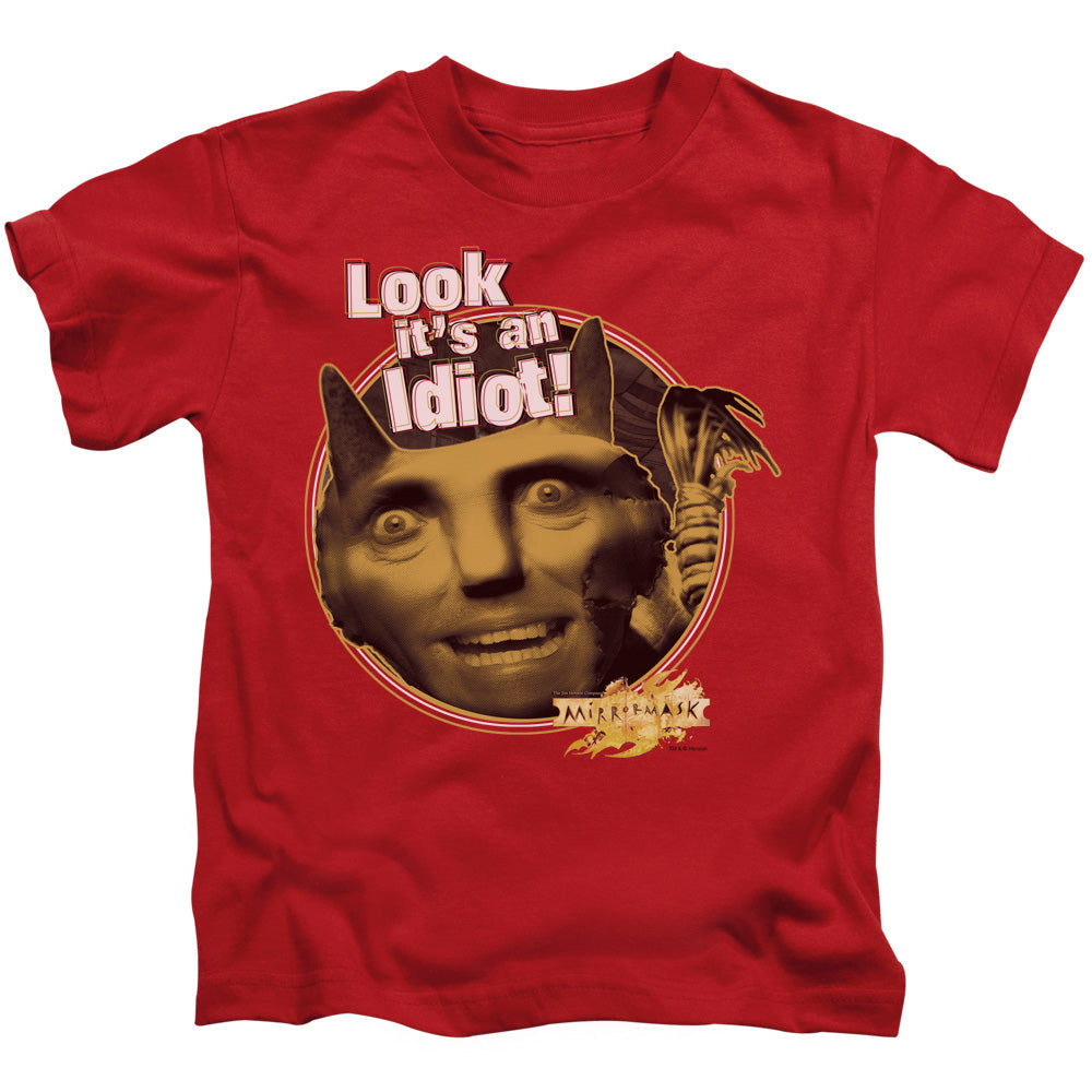 Mirrormask Riddle Me This Juvenile Kids Youth T Shirt Red Officially Licensed