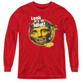 Mirrormask Riddle Me This Long Sleeve Kids Youth T Shirt Red Officially Licensed