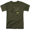 Mirrormask Dont Let Them Mens T Shirt Military Green Officially Licensed