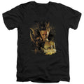 Mirrormask Queen Of Shadows Mens Slim Fit V-Neck T Shirt Black Officially Licensed