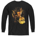 Mirrormask Queen Of Shadows Long Sleeve Kids Youth T Shirt Black Officially Licensed