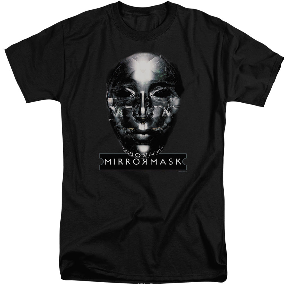 Mirrormask Mask Mens Tall T Shirt Black Officially Licensed