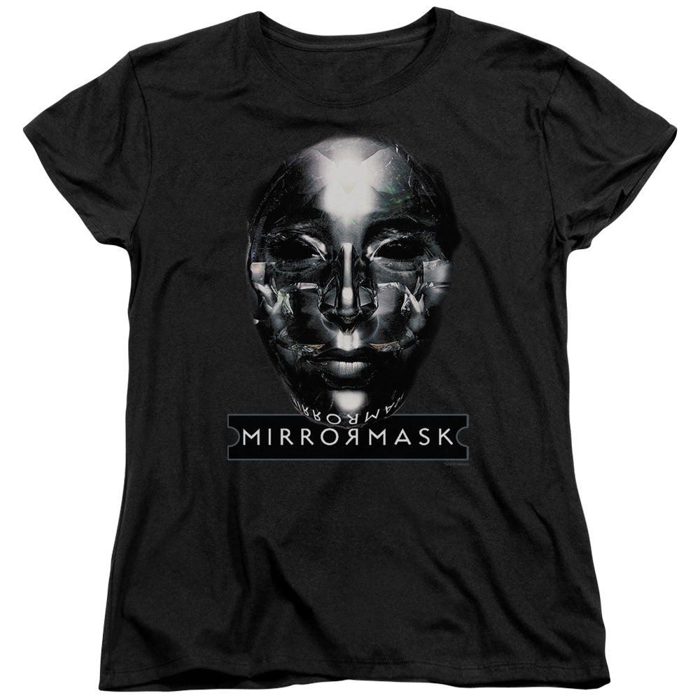 Mirrormask Mask Womens T Shirt Black Officially Licensed