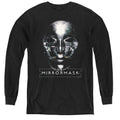 Mirrormask Mask Long Sleeve Kids Youth T Shirt Black Officially Licensed