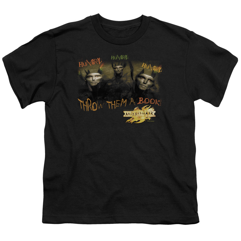 Mirrormask Hungry Kids Youth T Shirt Black Officially Licensed