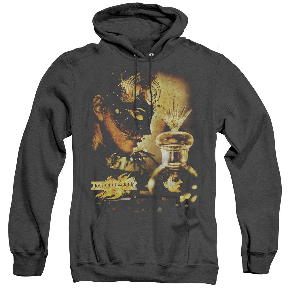 Mirrormask Trapped Heather Mens Hoodie Black Officially Licensed